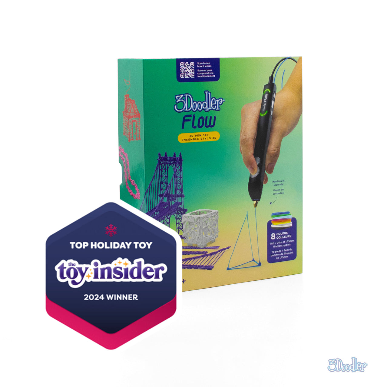 3Doodler Flow Essentials 3D Printing Pen Set