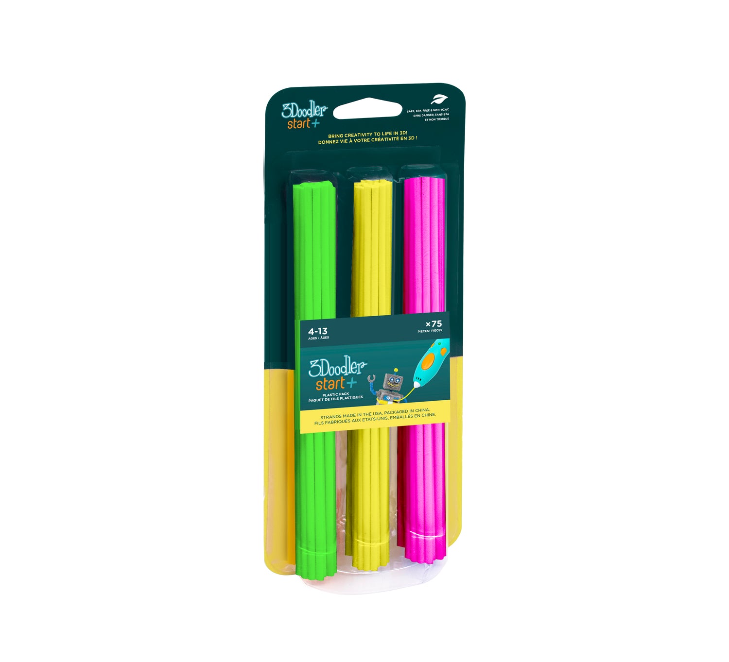 3Doodler Start+ Eco Plastic - 75 Strands